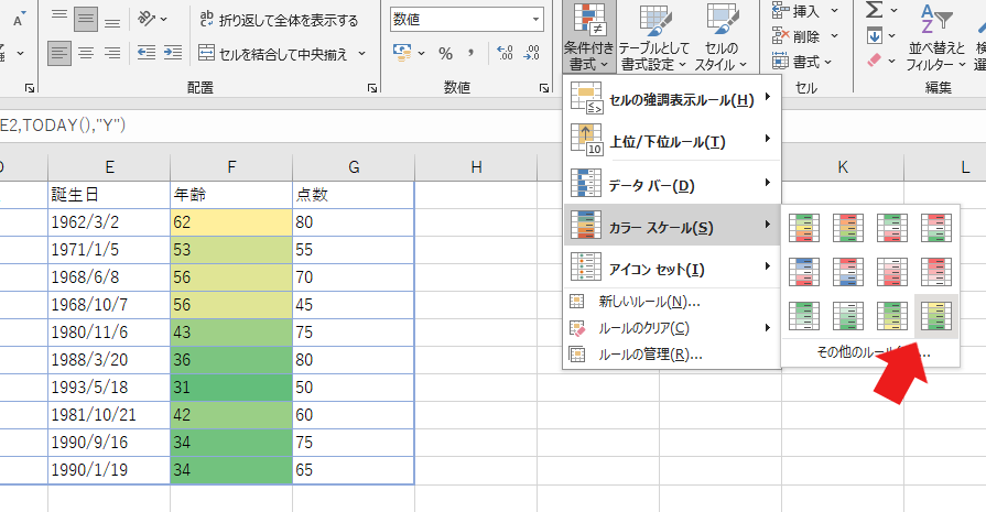 条件付き書式の使い方ガイド