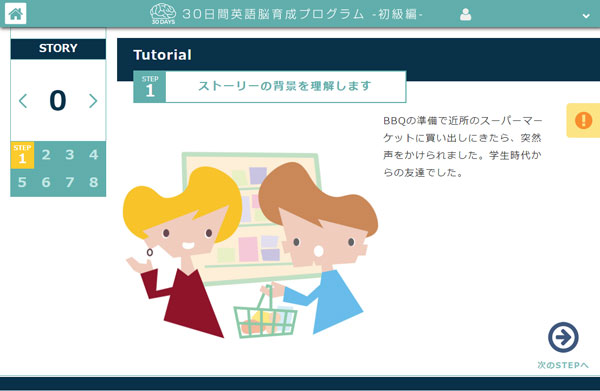 30日間英語脳育成プログラム